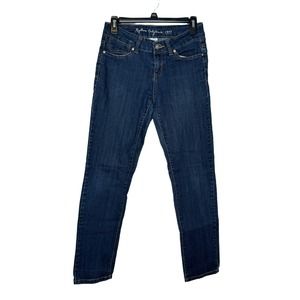 Reflex Women's Jeans California 1997 Vintage Straight Leg Mid-Rise‎ Denim Blue 7